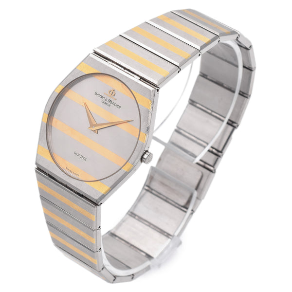 Baume & Mercier Monte Carlo GP/Steel Quartz Men's Wristwatch Ref. 5122.038