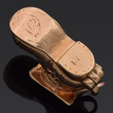 Vintage 14K Yellow Gold Family in Boot House Movable Charm Pendant 5.1 Grams