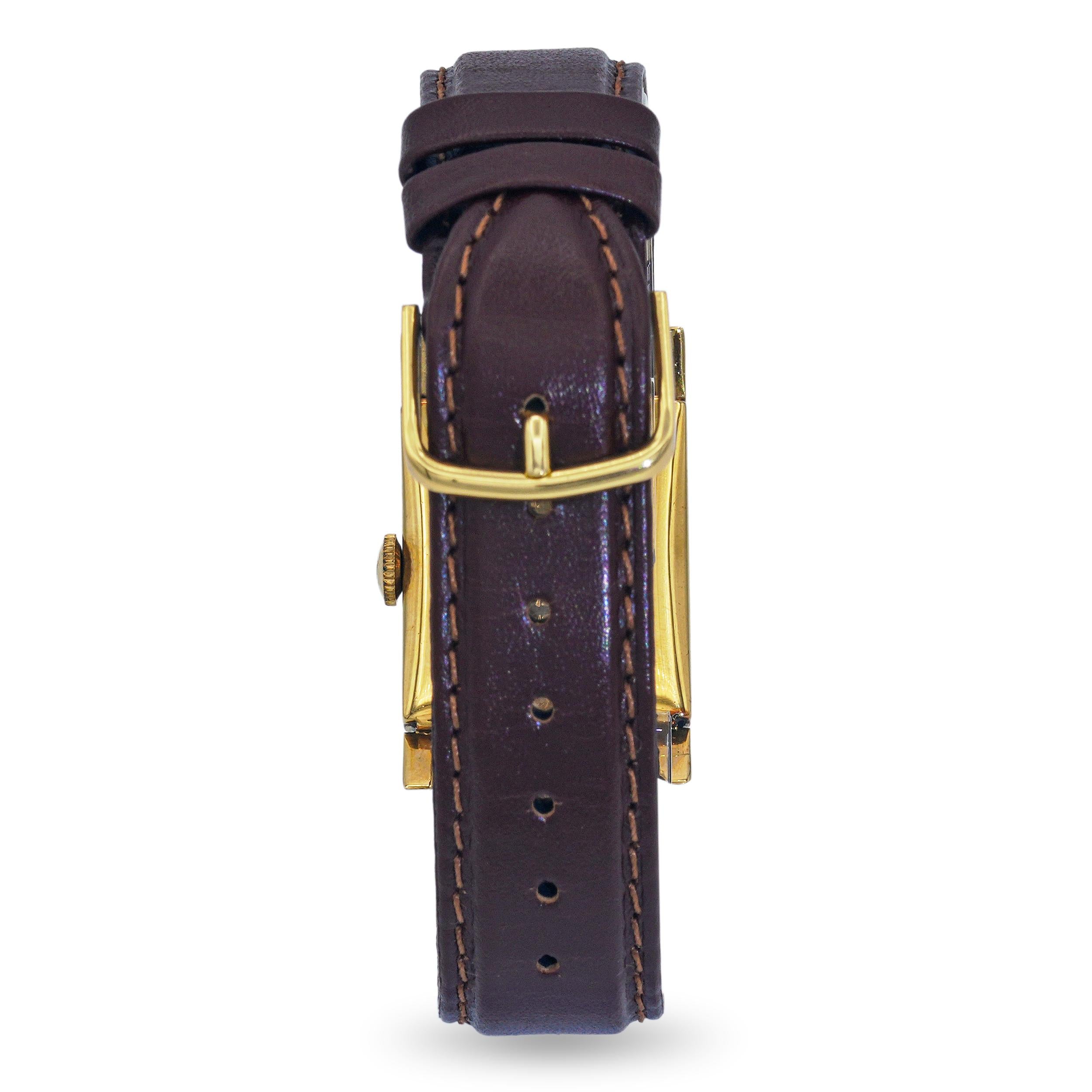 Vintage Mid Century 10k Yellow Gold Hamilton Watch Hand Wind Watch