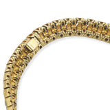 Vintage Ciner Multicolor Enamel Collar Necklace