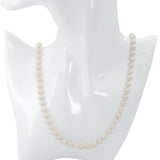 Vintage 14k Yellow Gold Cultured Pearls Matinee Length Necklace