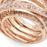 Mattioli Italy Tibet 18K Rose Gold 2.39 TCW Diamond Ring