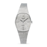 Vintage 18k White Gold Rolex Cellini Women's Watch