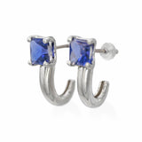 Vintage Platinum Tanzanite Earrings and Pendant Set