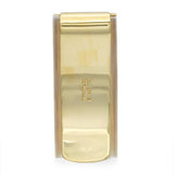 Vintage 18k Yellow Gold Tiffany & Co. Ridged Satin & Polished Finish Money Clip
