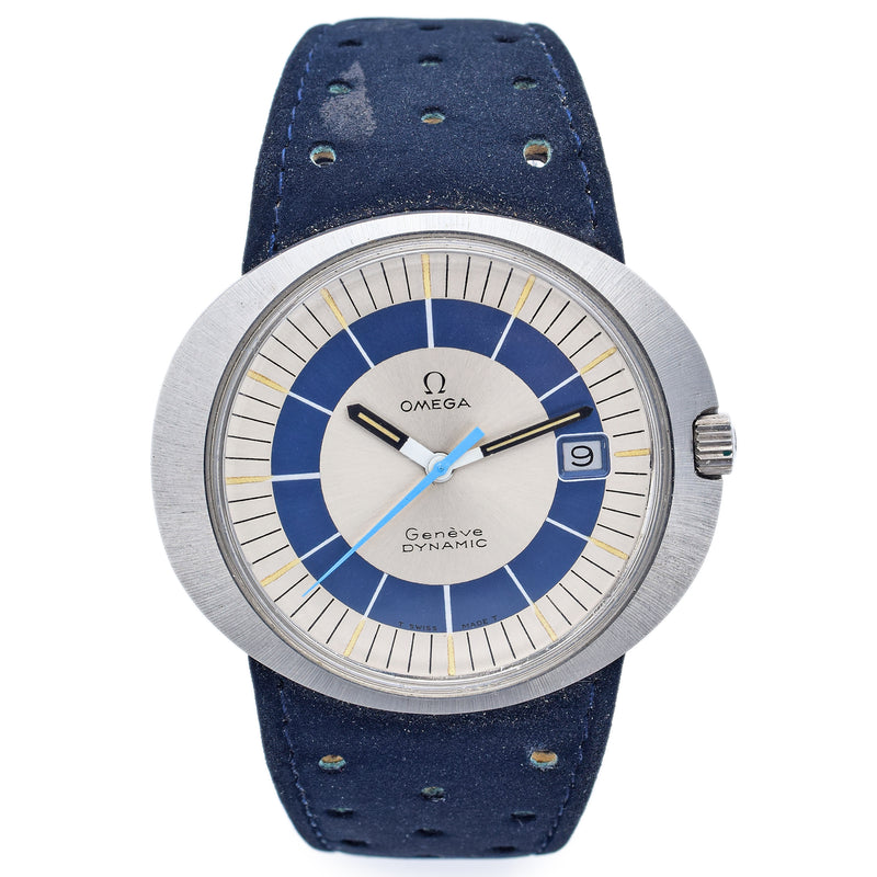 Omega geneve stainless steel watch cheap