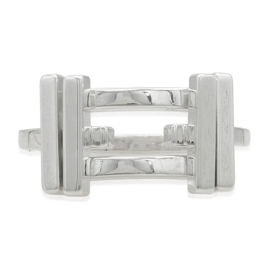 Tiffany & Co. Gehry Axis Sterling Silver Ring