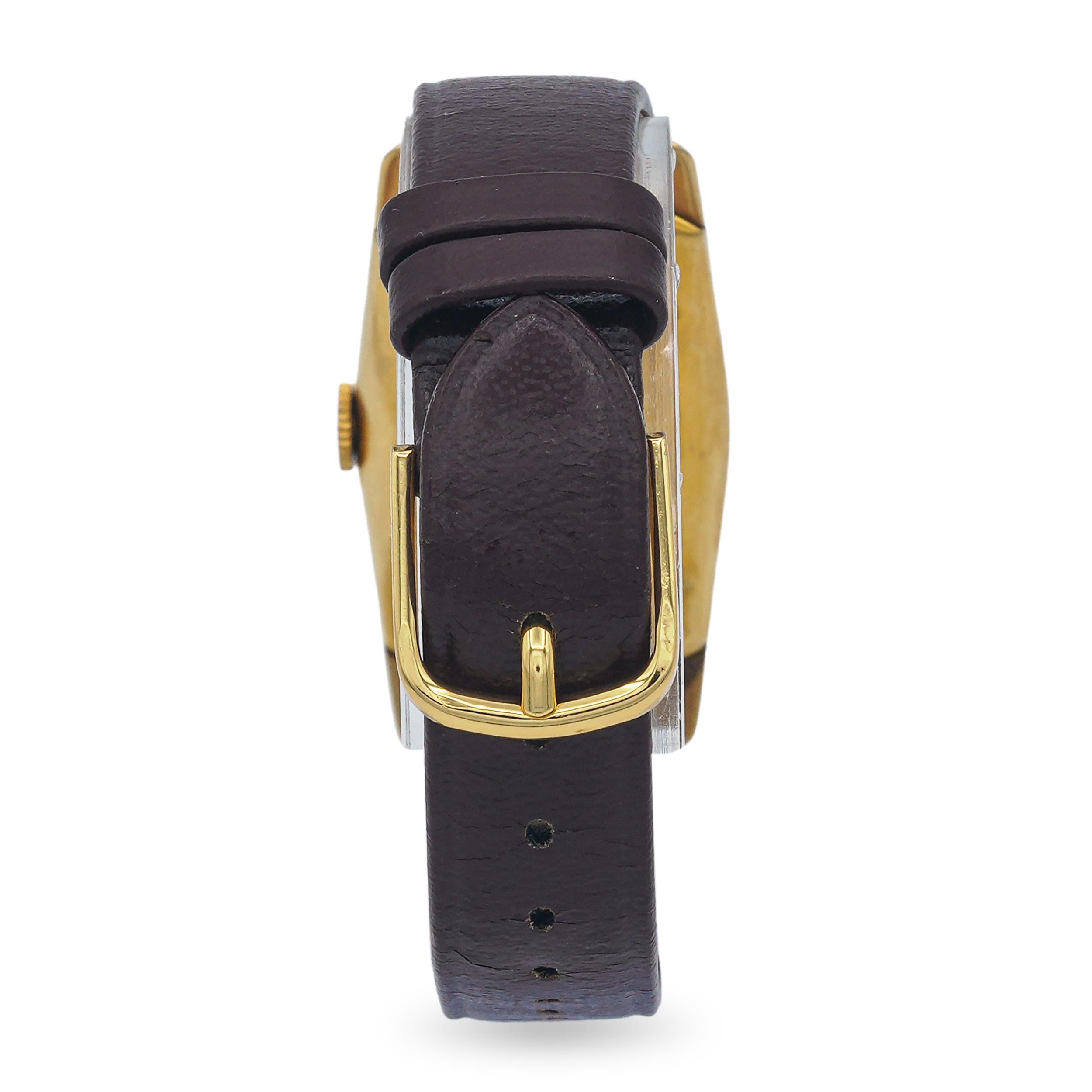 Vintage Lord Elgin 14k Yellow Gold Handwind Watch