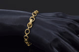 Tiffany & Co. Paloma Picasso 18K Yellow Gold X Cable Link Bracelet + Box