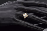 Estate 18K Yellow Gold 0.89 TCW Diamond Band Ring Size 7