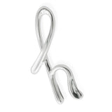Tiffany & Co. Elsa Peretti Sterling Silver Alphabet Letter H Pendant