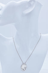 Tiffany & Co. Elsa Peretti Sterling Silver Cancer Zodiac Pendant Necklace