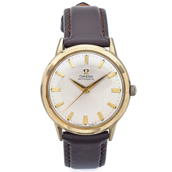 Vintage Omega Seamaster Men's GF/Steel Automatic Wristwatch 34 mm