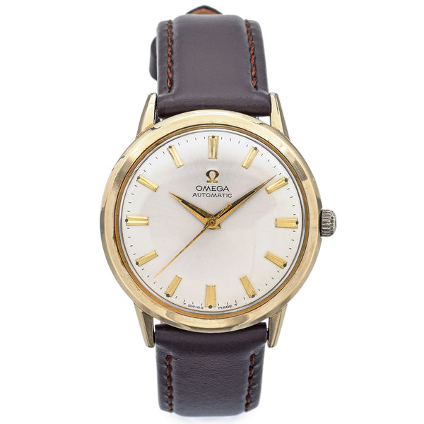 Vintage Omega Men's GF/Steel Automatic Wristwatch 34 mm