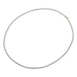 David Yurman Sterling Silver and 14K Gold Box Chain Necklace