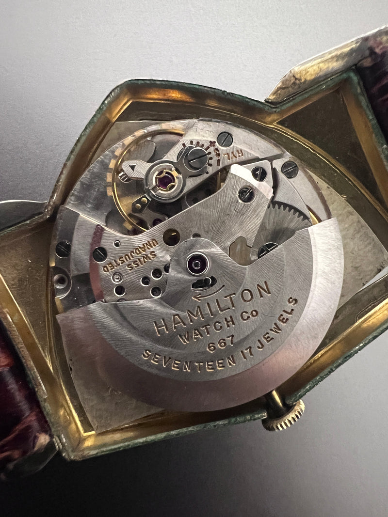 Vintage Hamilton 10K GF Pacer Automatic Men's Watch 31.5 mm