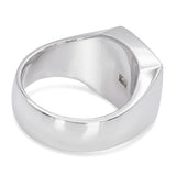 Vintage Platinum and Palladium Chinese Character 森 Signet Ring
