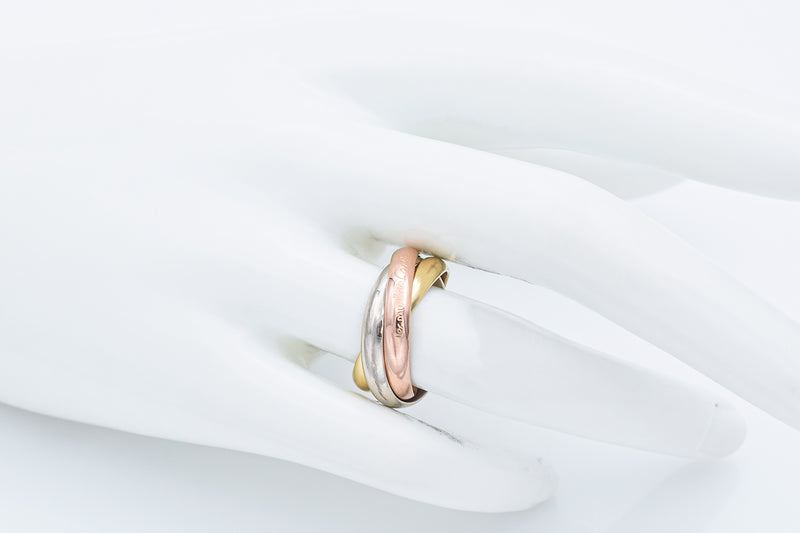 Cartier tri hotsell color wedding band