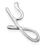 Tiffany & Co. Elsa Peretti Sterling Silver Alphabet Letter H Pendant