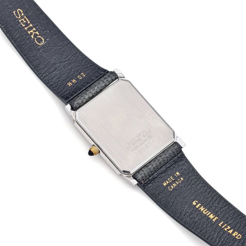 Vintage Seiko 9020-5029 Quartz Men's Watch 27.5 x 25.5 mm