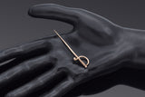 Vintage Tiffany & Co. 14K Yellow Gold Sword Toothpick Pendant