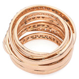 Mattioli Italy Tibet 18K Rose Gold 2.39 TCW Diamond Ring