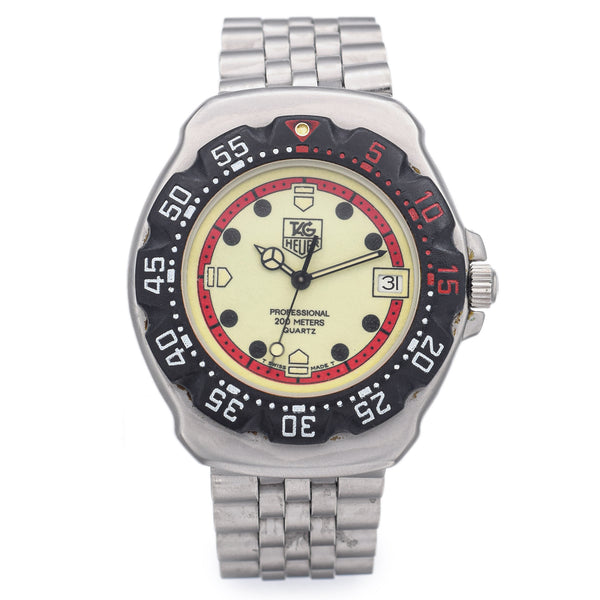 Vintage TAG Heuer Formula 1 Quartz Men's Date Watch Ref. 571.513