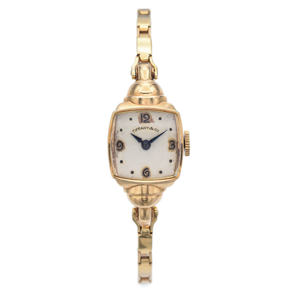 Tiffany & Co. 14K Yellow Gold Hand Wind Women's Watch