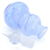 Designer Murano Art Glass Perfume Bottle Decanter with Stopper
