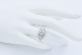 Vintage 14K Yellow Gold 0.17 TCW Diamond Band Ring Size 6