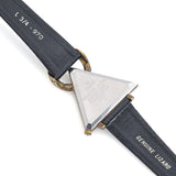 Vintage Waltham 17 Jewels Masonic Triangle Hand Wind GP Steel Men's Watch
