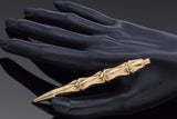 Vintage Tiffany & Co. 14K Yellow Gold Bamboo Pen + Pouch