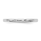 Vintage Platinum Thin Plain Wedding Ring