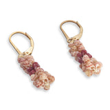 Kauai Fine Arts Niʻihau Shell Pōpō (Poe Poe) Lei Necklace with Matching Earrings