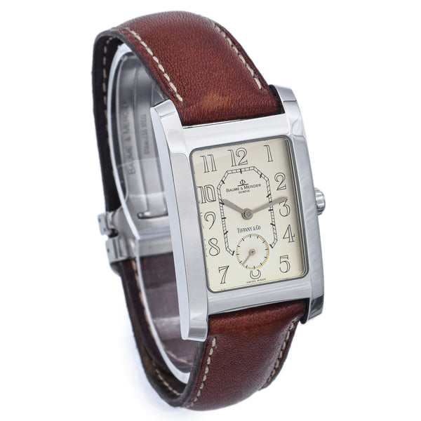 Baume & Mercier Tiffany & Co. Hampton MV045063 Steel Quartz Women's Watch + Box