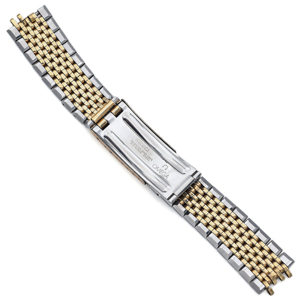 Vintage Omega 14K GF / Stainless Steel Watch Band Bracelet