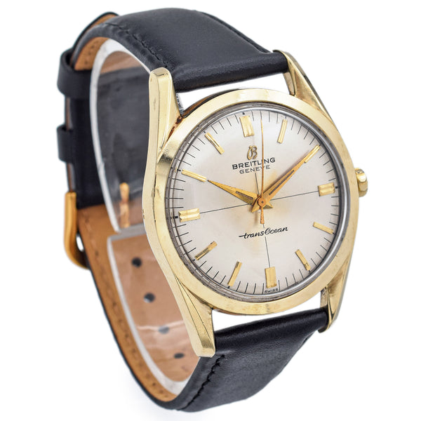 Breitling TransOcean Gold Plated/Steel Automatic Men's Watch 35 mm