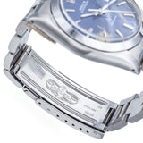 1986 Rolex Oysterdate Precision Steel Hand Wind Men's Watch 35 mm Ref. 6694