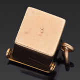 Vintage 14K Yellow Gold Jack in The Box Movable Charm Pendant 2.5 Grams
