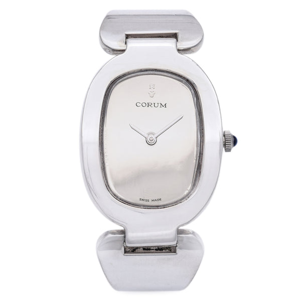 Corum Love Bond Sterling Silver Hand Wind Women's Watch with Box Booklet