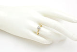 Antique 14k Yellow Gold 0.56ct Old Euro Cut Diamond Solitaire Engagement Ring