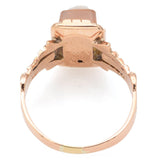 Antique Yellow Gold Hardstone Cameo Ring