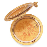 Antique Victorian 10K Yellow Gold Round Locket Pendant