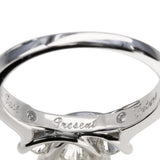14k White Gold 0.81tcw Diamond Three Stone Ring