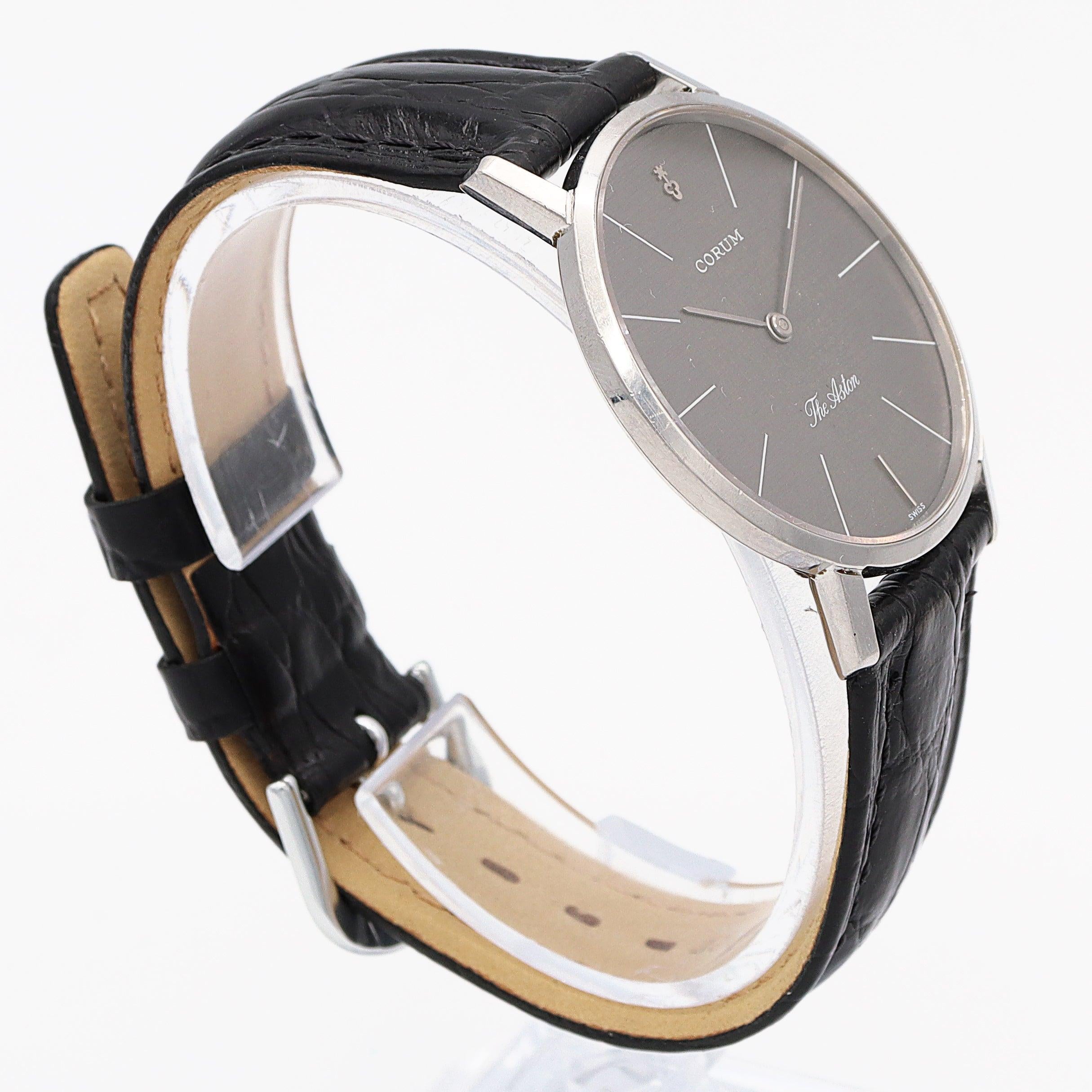 Corum The Aston Ref 57219 Stainless Steel Men's Hand Wind Watch