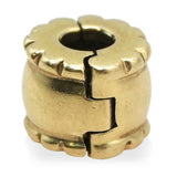 Pandora 14K Yellow Gold Star, Clip and Spacer Charm Set