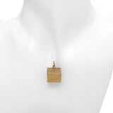 Vintage 14K Gold Mad Money Emergency Break Glass Box Charm Pendant