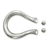 Tiffany & Co. Elsa Peretti Sterling Silver Equestrian Belt Buckle & Fasteners