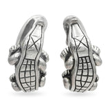 Vintage Barry Kieselstein-Cord 1988 Sterling Silver Alligator Earrings