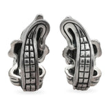 Vintage Barry Kieselstein-Cord 1988 Sterling Silver Alligator Earrings